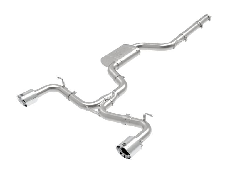 aFe 49-36422-P aFe MACHForce XP 3in-2.5in SS Exhaust Cat-Back 18-19 Volkswagen GTI (MK7.5) L4-2.0L (t) - Polished thumbnail 2