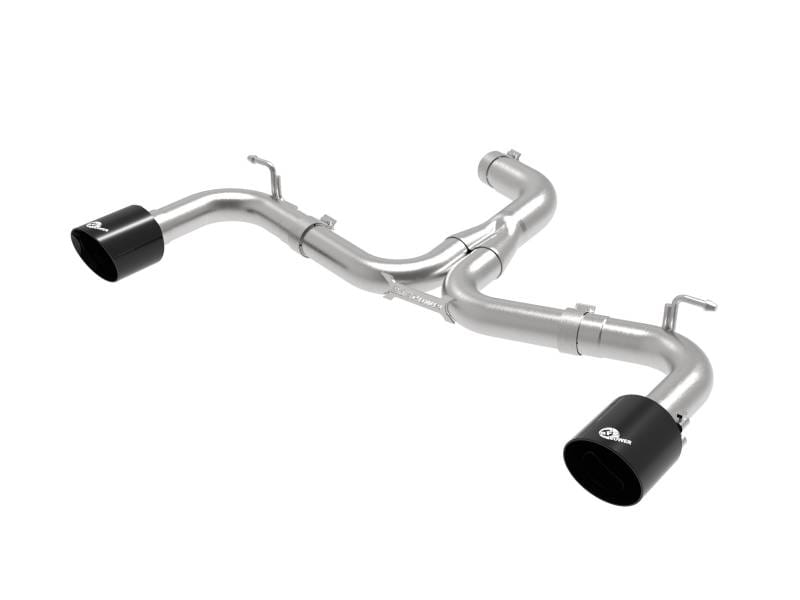 aFe 49-36421-B aFe 18-20 VW GTI (MK7.5) 2.0L MACH Force-Xp 3in to 2.5in 304 SS Axle-Back Exhaust System-Black Tips thumbnail 2