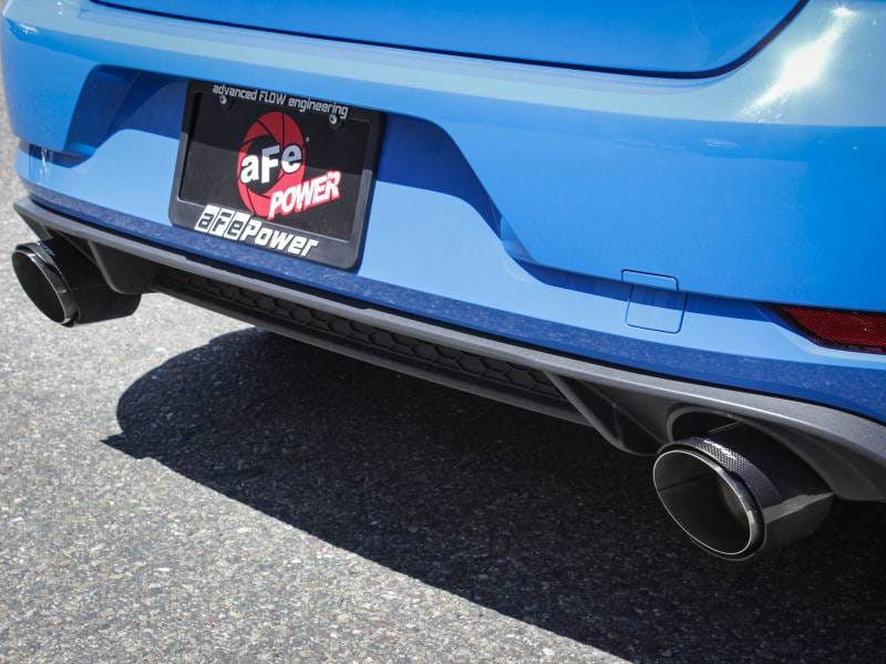 aFe 49-36421-C aFe 18-20 VW GTI (MK7.5) 2.0L MACH Force-Xp 3in to 2.5in 304 SS Axle-Back Exhaust System- Carb. Tips thumbnail 6