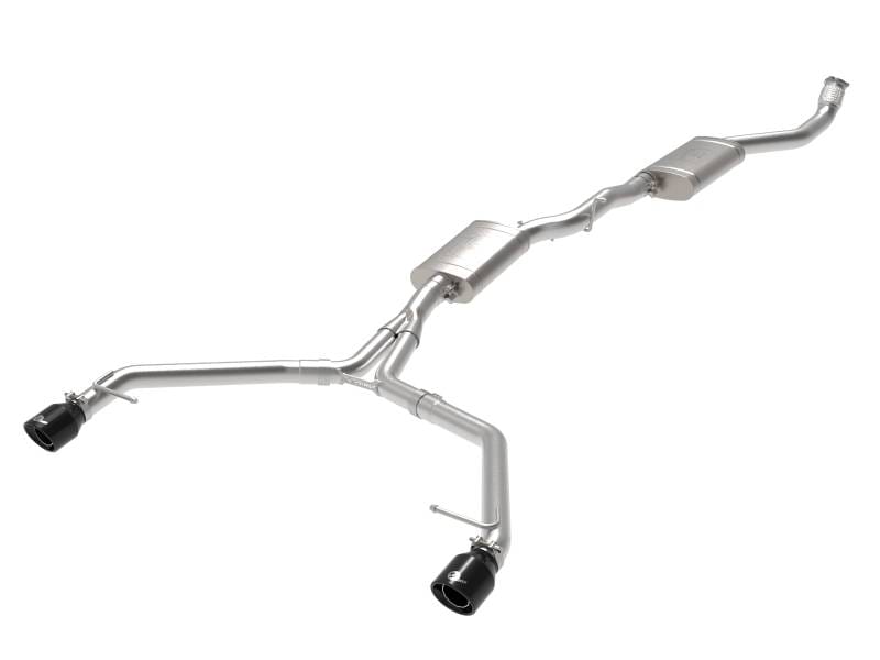 aFe 49-36438-B aFe MACH Force-Xp 13-16 Audi Allroad L4 SS Cat-Back Exhaust w/Black Tips thumbnail 2