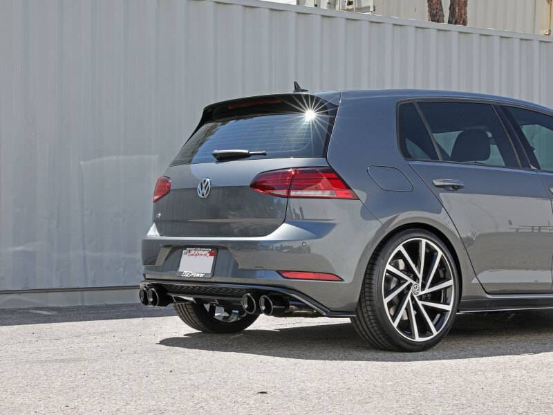 aFe 49-36430-B aFe POWER MACH Force-Xp 15-19 Volkswagen Golf R L4-2.0L(T) 304 SS Cat-Back Exhaust System - Black thumbnail 3
