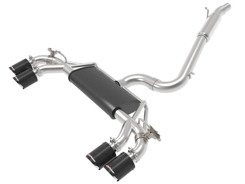 aFe 49-36430-C aFe POWER MACH Force-Xp 15-19 Volkswagen Golf R L4-2.0L(T) 304 SS Cat-Back Exhaust System - Carbon thumbnail 2