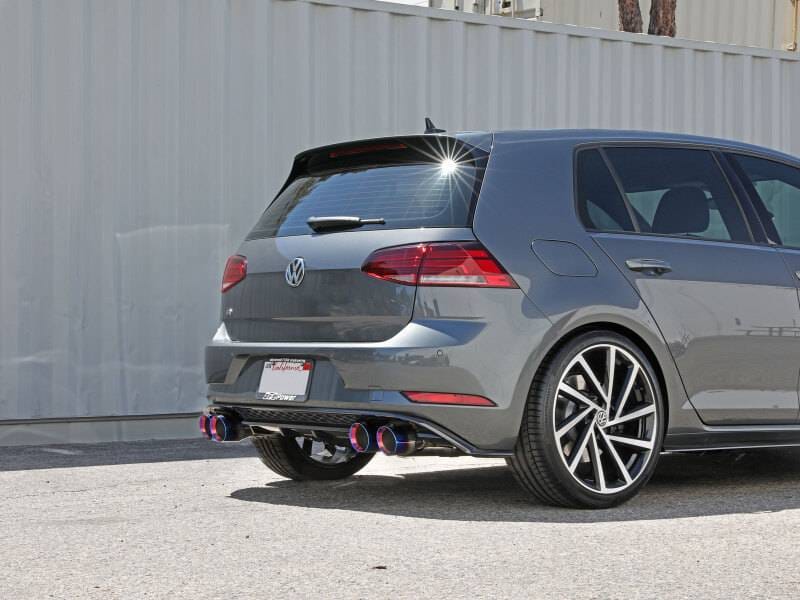 aFe 49-36430-L aFe POWER MACH Force-Xp 15-19 Volkswagen Golf R L4-2.0L(T) 304 SS Cat-Back Exhaust System Blue Tips thumbnail 3