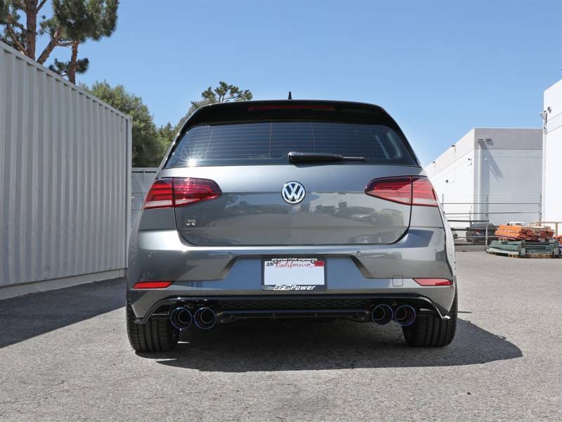 aFe 49-36430-L aFe POWER MACH Force-Xp 15-19 Volkswagen Golf R L4-2.0L(T) 304 SS Cat-Back Exhaust System Blue Tips thumbnail 4