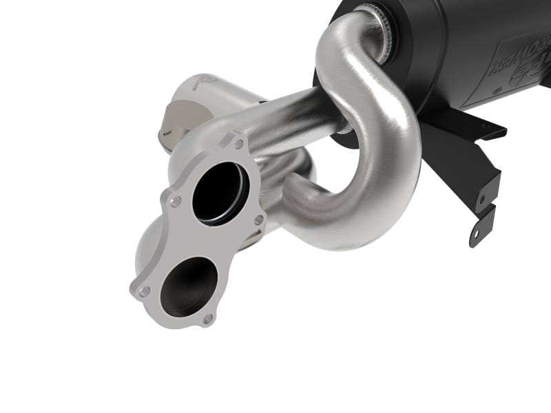 aFe 49-36443-P aFe MACHForce XP 2.25in-2.5in 304SS Exhaust Cat-Back 20-22 Porsche Cayman GT4 (718) - Polished Tips thumbnail 5