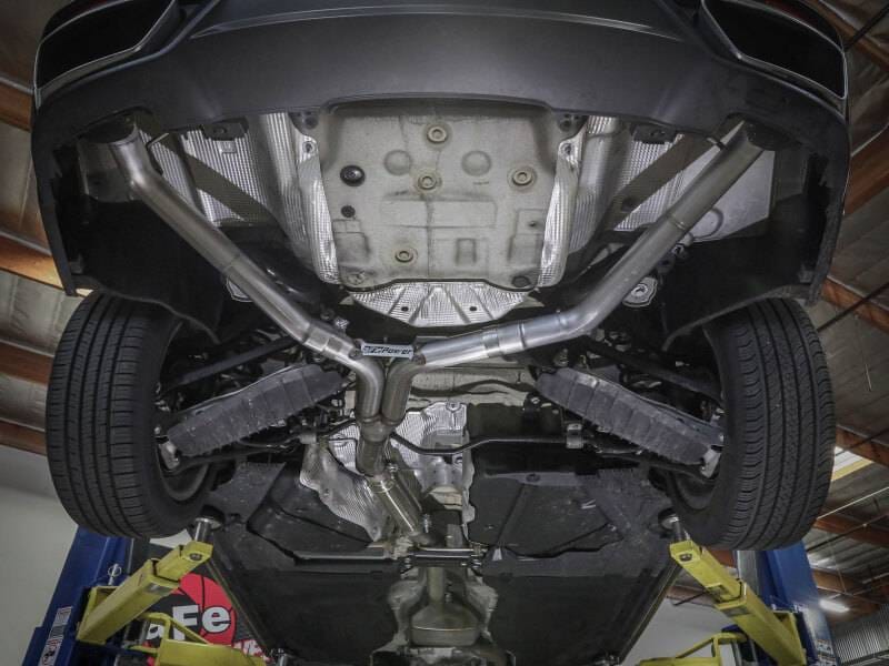 aFe 49-36445 aFe 20-21 Audi A4 L4-2.0L (t) MACH Force-Xp 3in to 2-1/2in 304 SS Axle-Back Exhaust System thumbnail 4