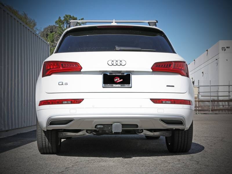 aFe 49-36447 aFe MACH Force-Xp 17-21 Audi Q5 L4-2.0L (T) 3in to 2.5in Stainless Steel Cat-Back Exhaust System thumbnail 4