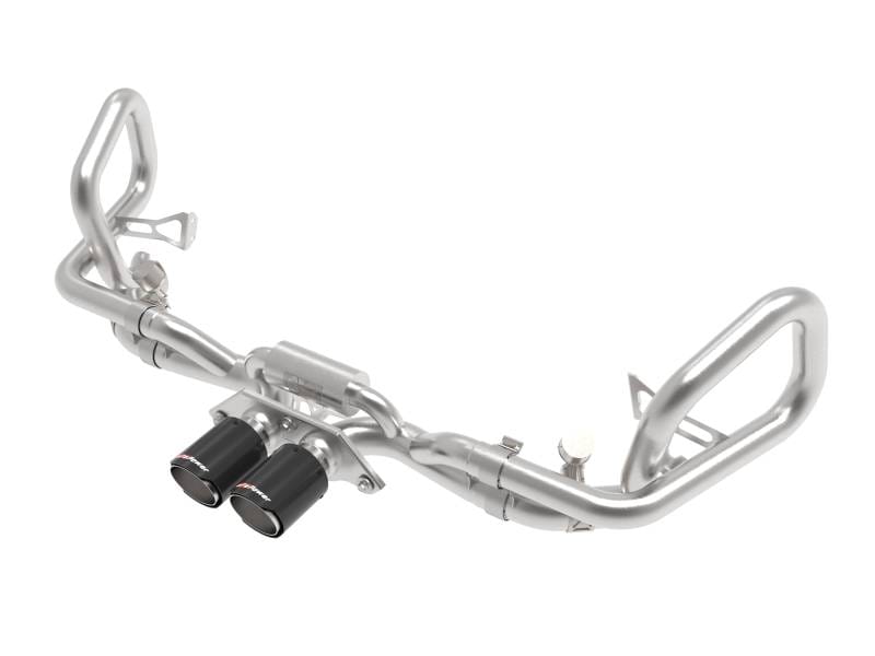 aFe 49-36450-C aFe 14-16 Porsche 911 GT3 991.1 H6 3.8L MACH Force-Xp 304 SS Cat-Back Exhaust System w/ Carbon Tips thumbnail 2