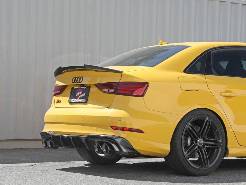 aFe 49-36442-B aFe MACHForce XP 3in-2.5in 304SS Exhaust Cat-Back 15-20 Audi S3 L4-2.0L (t) - Black Tips thumbnail 8