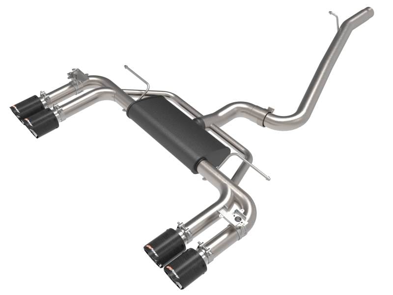 aFe 49-36442-C aFe MACHForce XP 3in-2.5in 304SS Exhaust Cat-Back 15-20 Audi S3 L4-2.0L (t) - Carbon Tips thumbnail 2