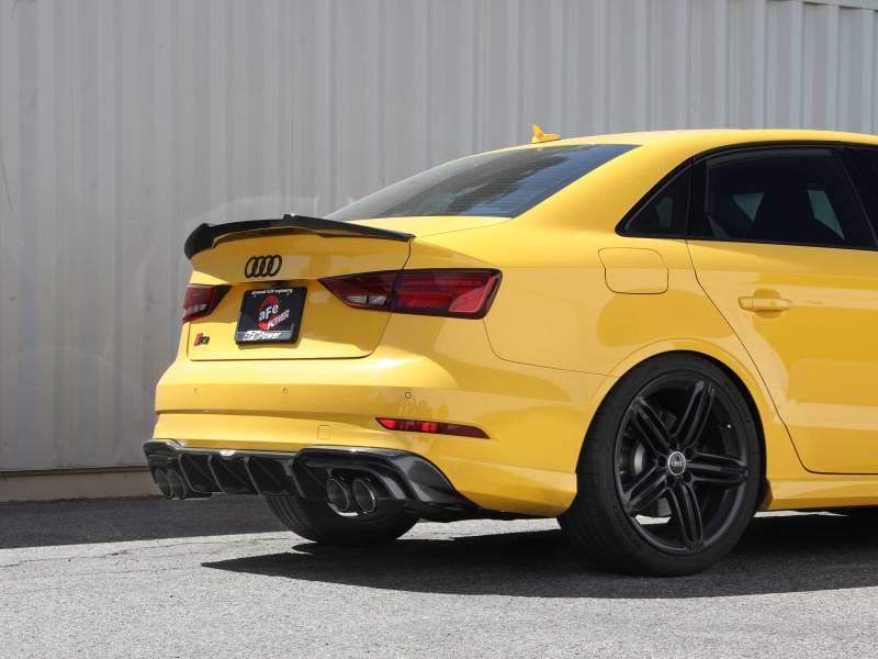 aFe 49-36442-C aFe MACHForce XP 3in-2.5in 304SS Exhaust Cat-Back 15-20 Audi S3 L4-2.0L (t) - Carbon Tips thumbnail 8