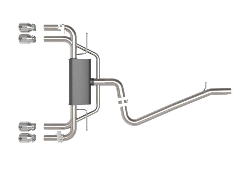 aFe 49-36442-P aFe MACHForce XP 3in-2.5in 304SS Exhaust Cat-Back 15-20 Audi S3 L4-2.0L (t) - Polished Tips thumbnail 10