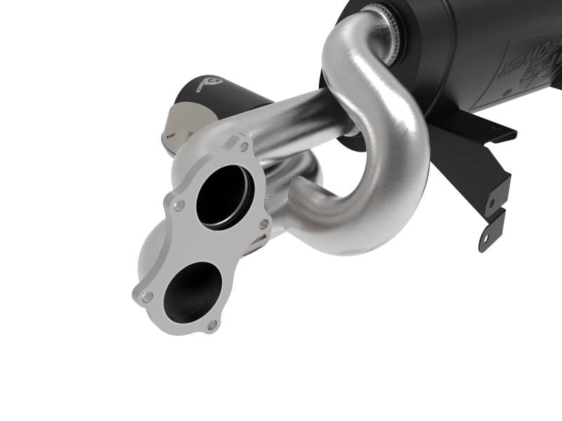 aFe 49-36443-B aFe MACHForce XP 2.25in-2.5in 304SS Exhaust Cat-Back Porsche 20-22 Cayman GT4(718) 4.0L - Black Tips thumbnail 7