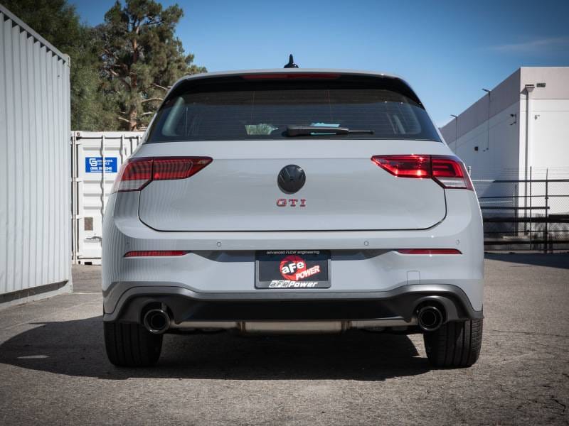 aFe 49-36454-B aFe 22-24 Volkswagen GTI MACH Force-Xp 3 to 2-1/2 IN Stainless Steel Cat-Back Exhaust w/Black Tip thumbnail 6
