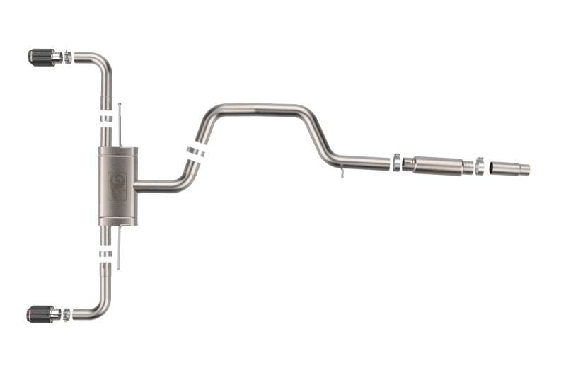 aFe 49-36454-C aFe 22-24 Volkswagen GTI MACH Force-Xp 3 to 2-1/2 IN Stainless Steel Cat-Back Exhaust w/Carbon Tips thumbnail 10