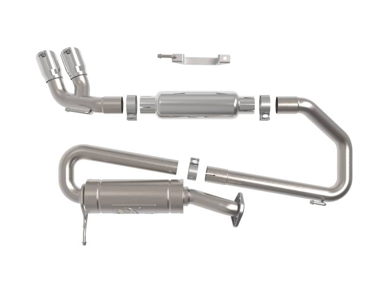 aFe 49-37020-P aFe 18-21 Suzuki Jimny Takeda 2-1/4in. 304 SS Cat-Back Exhaust w/ Polished Tip thumbnail 10