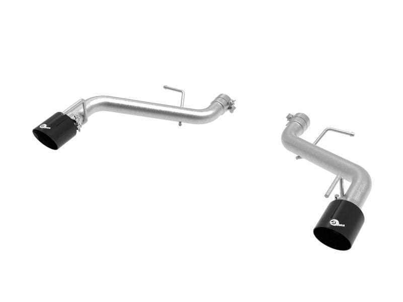 aFe 49-44118-B aFe POWER MACH Force-Xp 2.5in Axle-Back Exhaust System 16-20 Chevrolet Camaro SS V8 6.2L - Black thumbnail 2