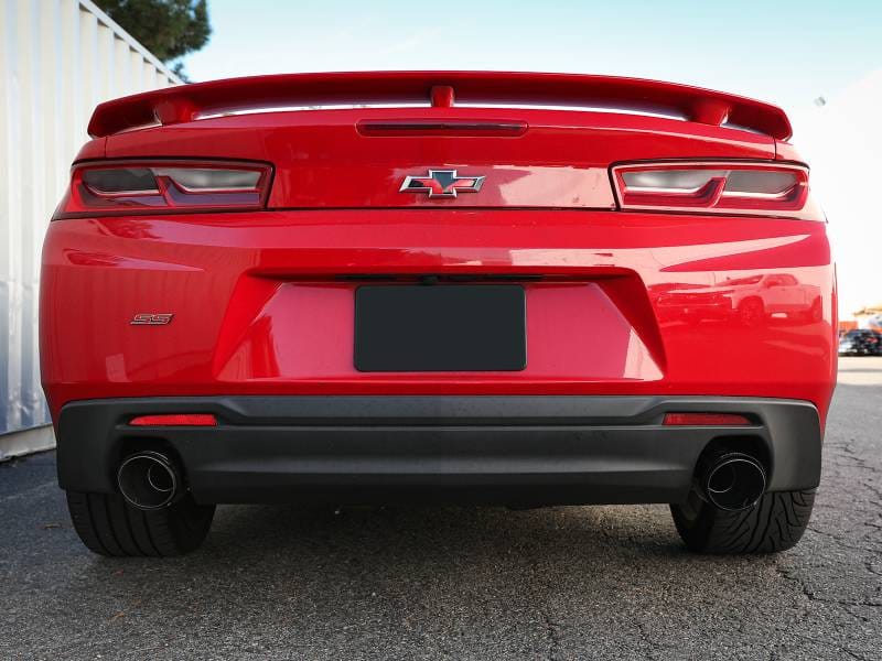 aFe 49-44118-C aFe POWER MACH Force-Xp 2.5in Axle-Back Exhaust System 16-20 Chevy Camaro SS V8 6.2L - Carbon Fiber thumbnail 3