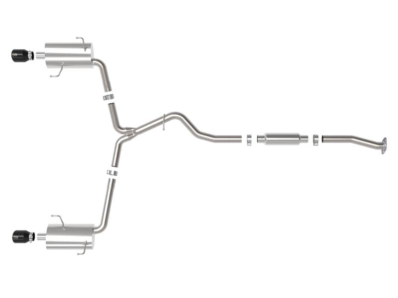 aFe 49-36804-B aFe Subaru Forester XT 14-18 H4-2.5L (t) Takeda 2-1/2in to 2-1/4in 304 SS Cat-Back- Black Tip thumbnail 10