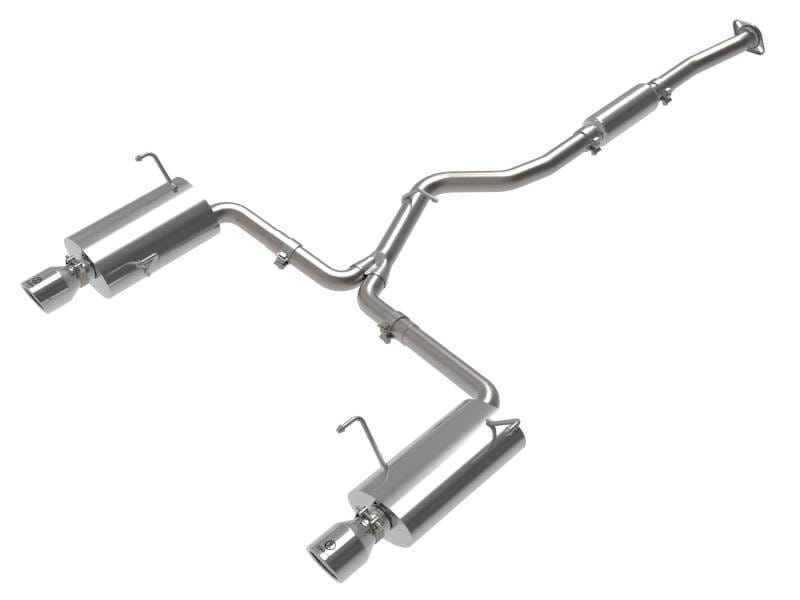 aFe 49-36804-P aFe Subaru Forester XT 14-18 H4-2.5L Takeda 2-1/2in to 2-1/4in 304 SS Cat-Back- Polished Tip thumbnail 2