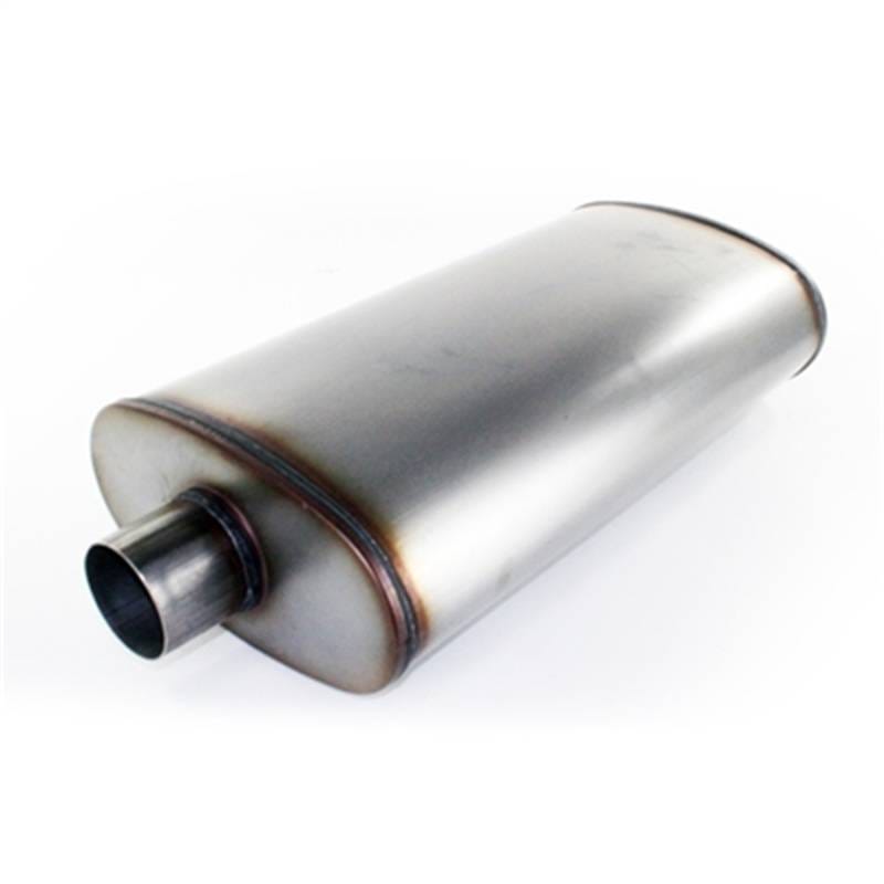aFe 49-91010 aFe MACHForce XP Exhausts Mufflers SS-409 EXH Muffler 3In/Out 5x11 Body Brushed thumbnail 3