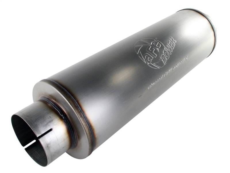 aFe 49-91012 aFe MACHForce XP Exhausts Mufflers SS-409 EXH Muffler 5 ID In/Out 8 Dia thumbnail 4