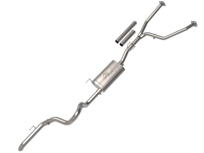 aFe 49-46062 aFe 2022 Toyota Tundra V6-3.5L (tt) Apollo GT Series Hi-Tuck 2.5in to 3in 409 SS Cat-Back Exhaust thumbnail 2