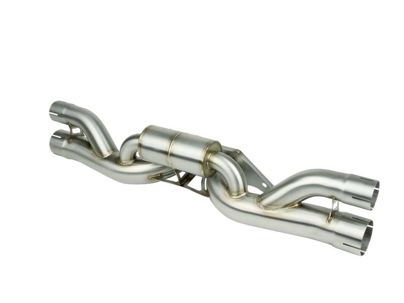 aFe 49C36434 aFe Power MACHForce XP 304 Stainless Secondary Muffler Delete Pipe 14-19 Porsche 911 GT3 3.8L/4.0L thumbnail 8