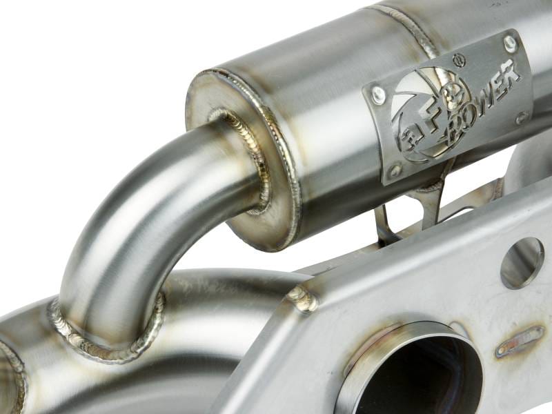 aFe 49C36434 aFe Power MACHForce XP 304 Stainless Secondary Muffler Delete Pipe 14-19 Porsche 911 GT3 3.8L/4.0L thumbnail 10