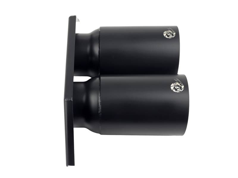 aFe 49C36435-B aFe Power Mach Force Xp 4in 304 SS Bolt-On Exhaust Tips Satin Black 14-19 Porsche 911 GT3 3.8L/4.0L thumbnail 3