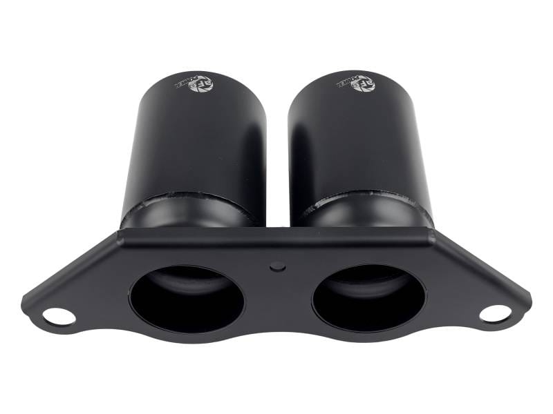 aFe 49C36435-B aFe Power Mach Force Xp 4in 304 SS Bolt-On Exhaust Tips Satin Black 14-19 Porsche 911 GT3 3.8L/4.0L thumbnail 4
