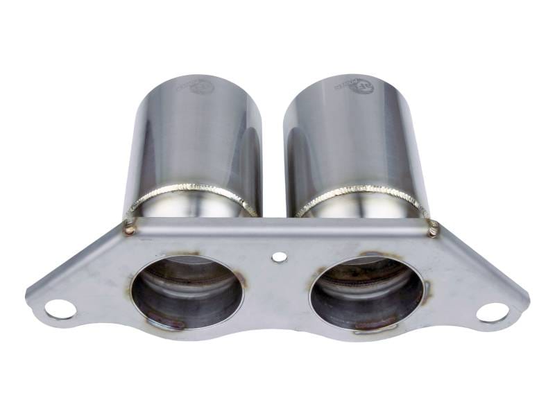 aFe 49C36435-H aFe Power Mach Force Xp 4in 304 SS Bolt-On Exhaust Tips Brushed 14-19 Porsche 911 GT3 3.8L/4.0L thumbnail 6