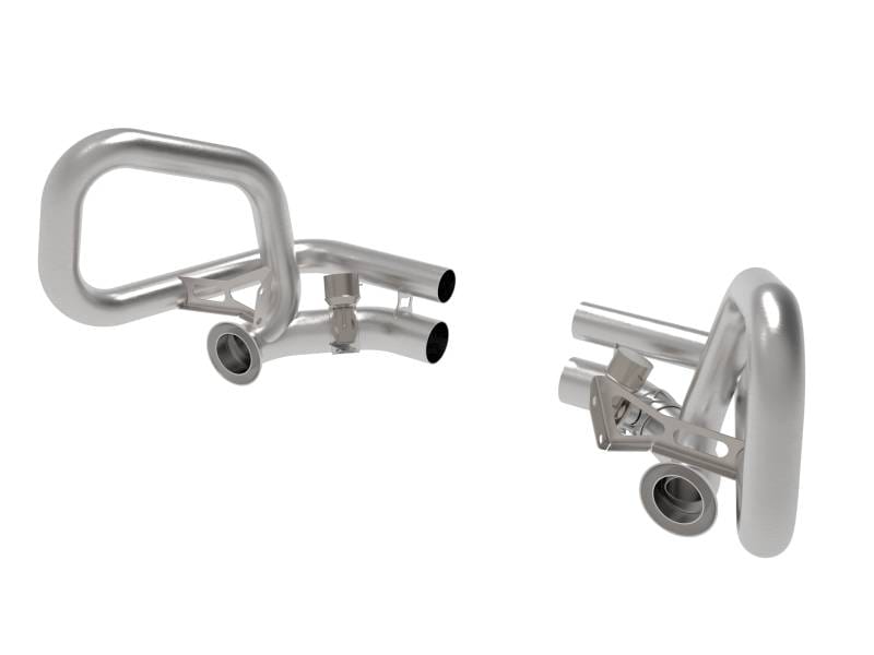aFe 49C36441 aFe 14-19 Porsche 911 H6-3.8/4.0L GT3 MACH Force-Xp 304 Stainless Steel Primary Muffler Delete Pipe thumbnail 8