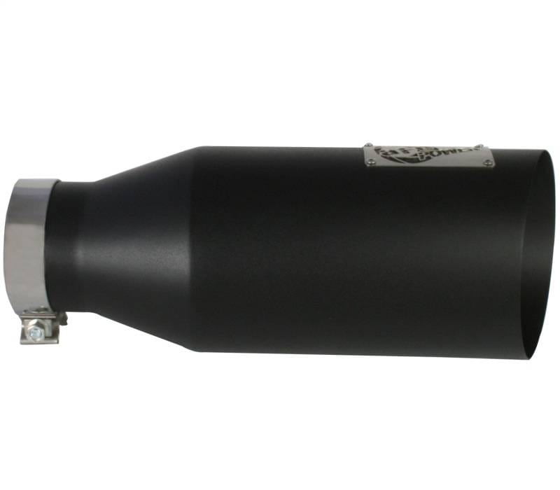 aFe 49-92023-B aFe MACHForce XP Exhausts Tips SS-304 EXH Tip 4In x 7Out x 18L Bolt-On (blk) thumbnail 10