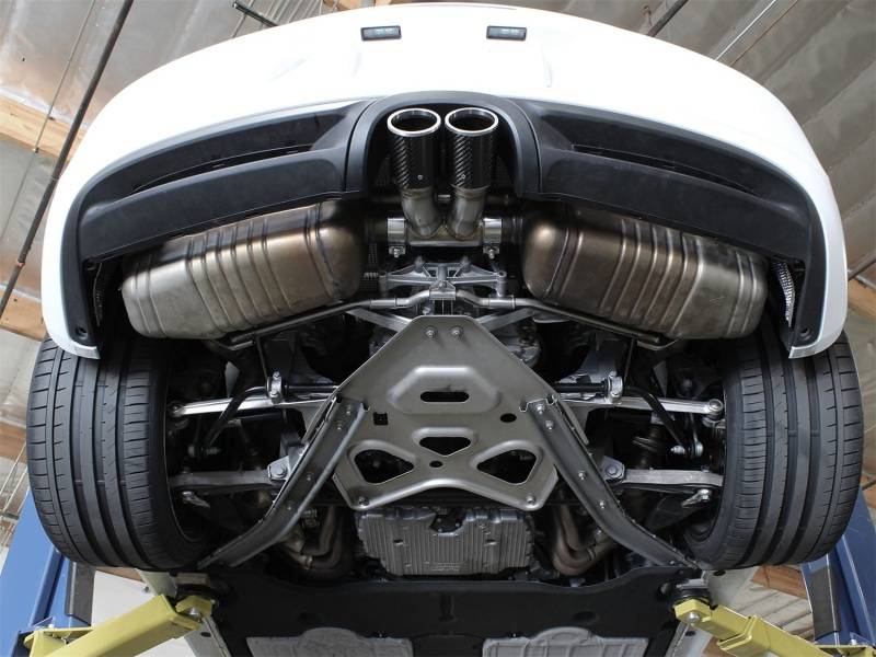 aFe 49C36413-C aFe Power 13-14 Porsche Cayman S / Boxster S Carbon Fiber Exhaust Tip Upgrade thumbnail 6
