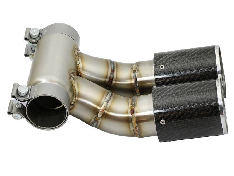 aFe 49C36413-C aFe Power 13-14 Porsche Cayman S / Boxster S Carbon Fiber Exhaust Tip Upgrade thumbnail 8