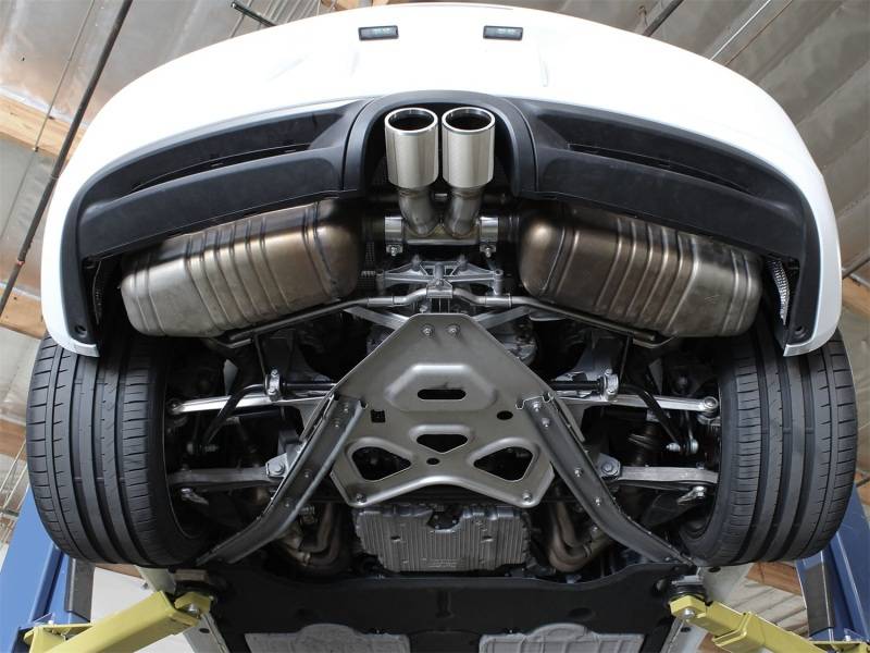 aFe 49C36413-P aFe Power 13-14 Porsche Cayman S / Boxster S Polish Exhaust Tip Upgrade thumbnail 6