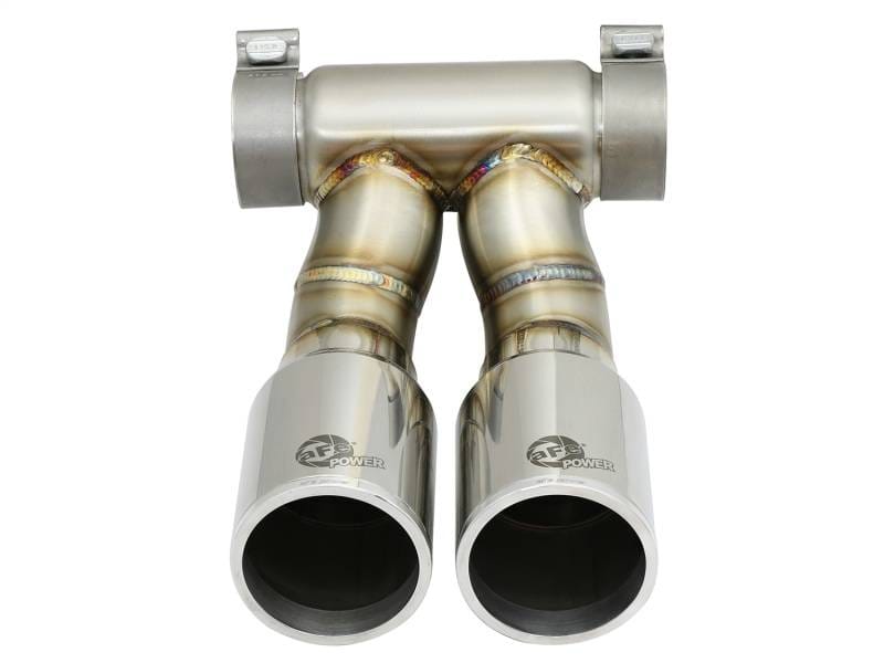 aFe 49C36413-P aFe Power 13-14 Porsche Cayman S / Boxster S Polish Exhaust Tip Upgrade thumbnail 8