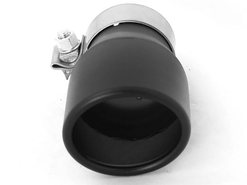 aFe 49T25354-B06 aFe MACH Force-XP 409 SS Single Wall Universal Clamp On Exhaust Tip - Black thumbnail 9