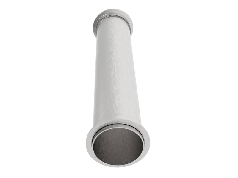 aFe 49M10005 aFe MACH Force-Xp 304 SS Resonator 3in. Inlet/Outlet / 3in. Diameter / 16in. Length thumbnail 3