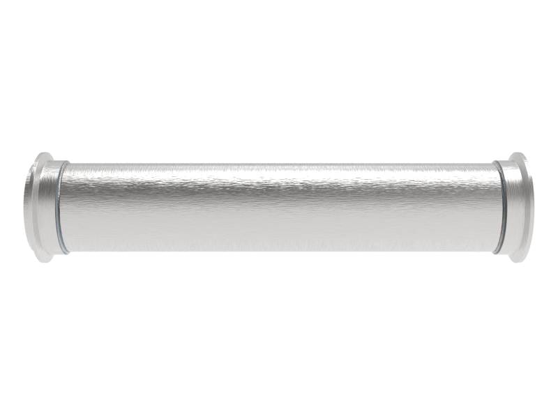 aFe 49M10005 aFe MACH Force-Xp 304 SS Resonator 3in. Inlet/Outlet / 3in. Diameter / 16in. Length thumbnail 4