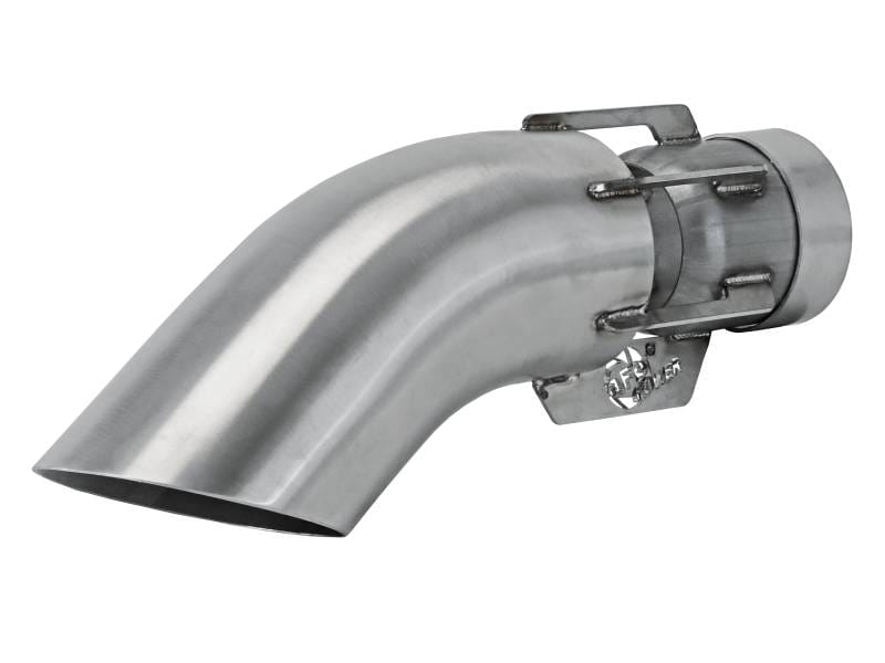 aFe 49T30401-H151 aFe MACH Force-Xp 304 Stainless Steel Clamp-on Exhaust Tip Brushed thumbnail 2