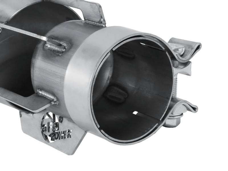 aFe 49T30401-H151 aFe MACH Force-Xp 304 Stainless Steel Clamp-on Exhaust Tip Brushed thumbnail 6