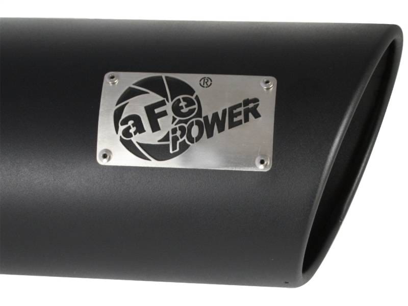 aFe 49T50701-B15 aFe MACH Force-XP 409 SS Right Side Single Wall Exhaust Tip 5in Inlet x 7in Outlet x 15in L thumbnail 4