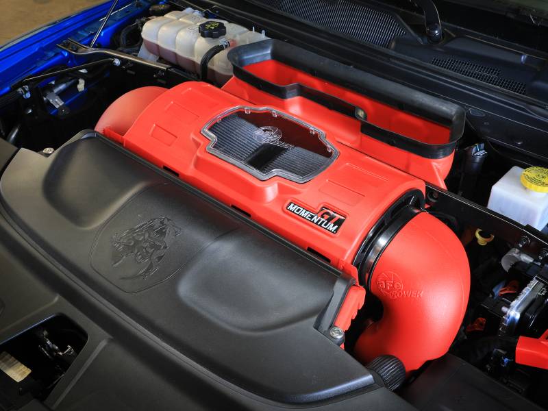 aFe 50-70075KR aFe 21-23 Dodge RAM 1500 TRX V8-6.2L Momentum GT Intake- Red thumbnail 6