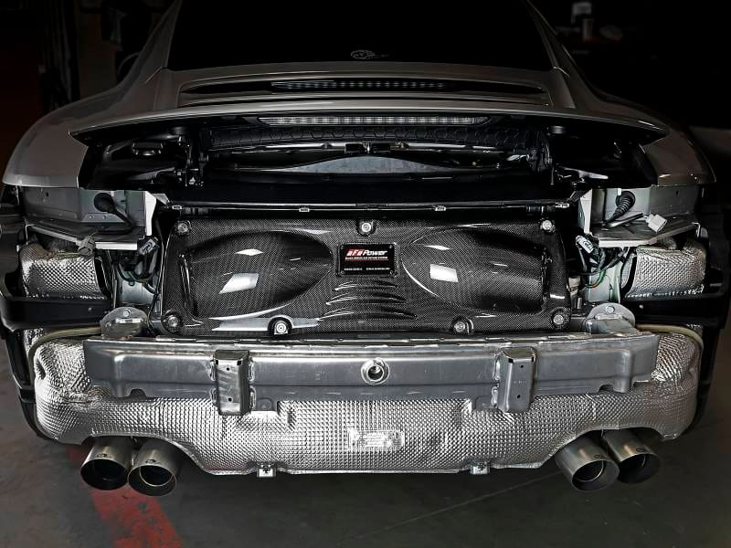 aFe 52-12352-C aFe Black Series Cold Air Intake 12-15 Porsche Carrera/Carrera S 3.4L/3.8L thumbnail 6