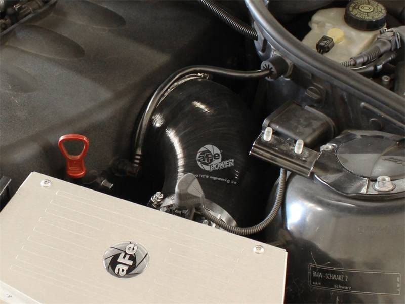 aFe 54-10469-B aFe MagnumFORCE Intakes Torque Booster Tube BMW M3 (E46) 01-07 L6-3.2L Black Upgrade 51/54-10461 thumbnail 6