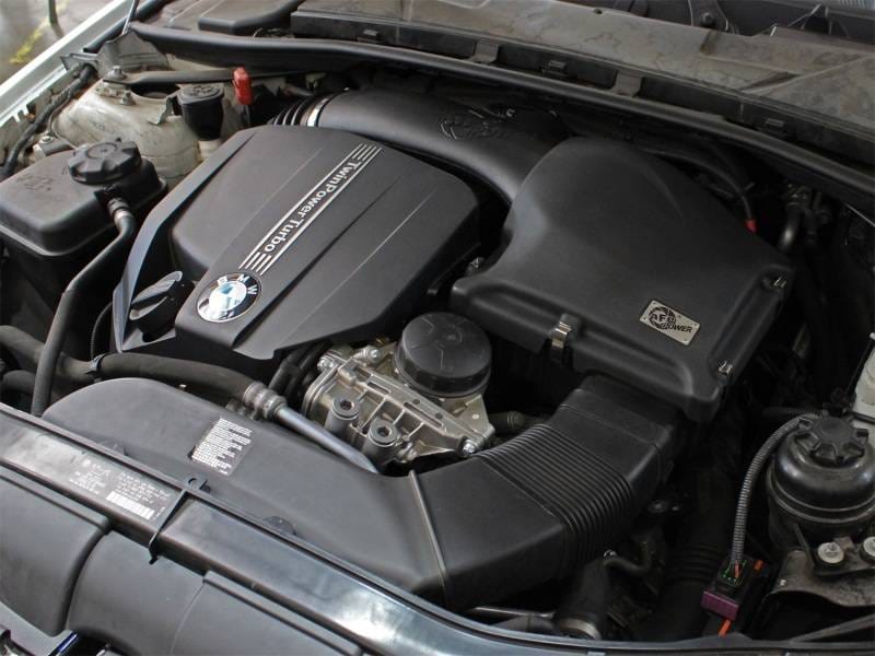 aFe 54-31918-B aFe MagnumFORCE Intake System Cover, Black, 11-13 BMW 335i/xi E9x 3.0L N55 (t) thumbnail 6