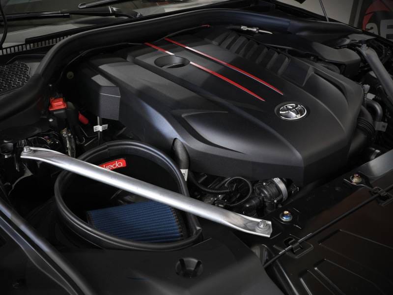 aFe 56-10015R aFe Takeda Intakes Stage-2 AIS w/ Pro 5R Media 20-22 Toyota GR Supra (A90) L6-3.0L (t) B58 thumbnail 4