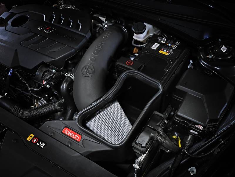aFe 56-10057D aFe Takeda Stage-2 Pro DRY S Cold Air Intake System 2022 Hyundai Elantra N thumbnail 4